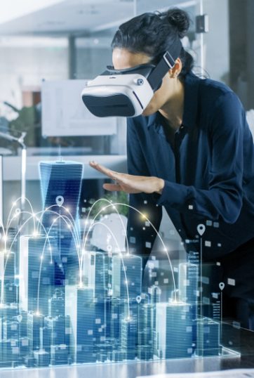 Realidade virtual e realidade aumentada?